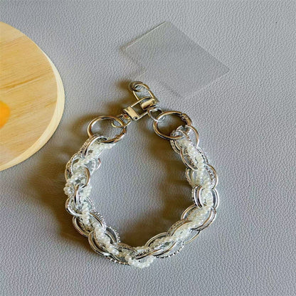 Elegante mit Perlen akzentuierte Schlüsselanhänger Brehn