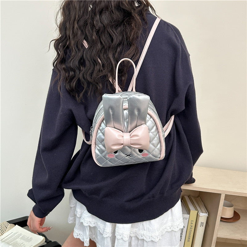 Niedlicher Hasen-Themen Mini-Rucksack Brehn