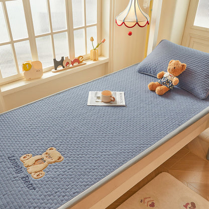 Damen Kinderbettauflage mit niedlichem Teddy-Motiv Brehn