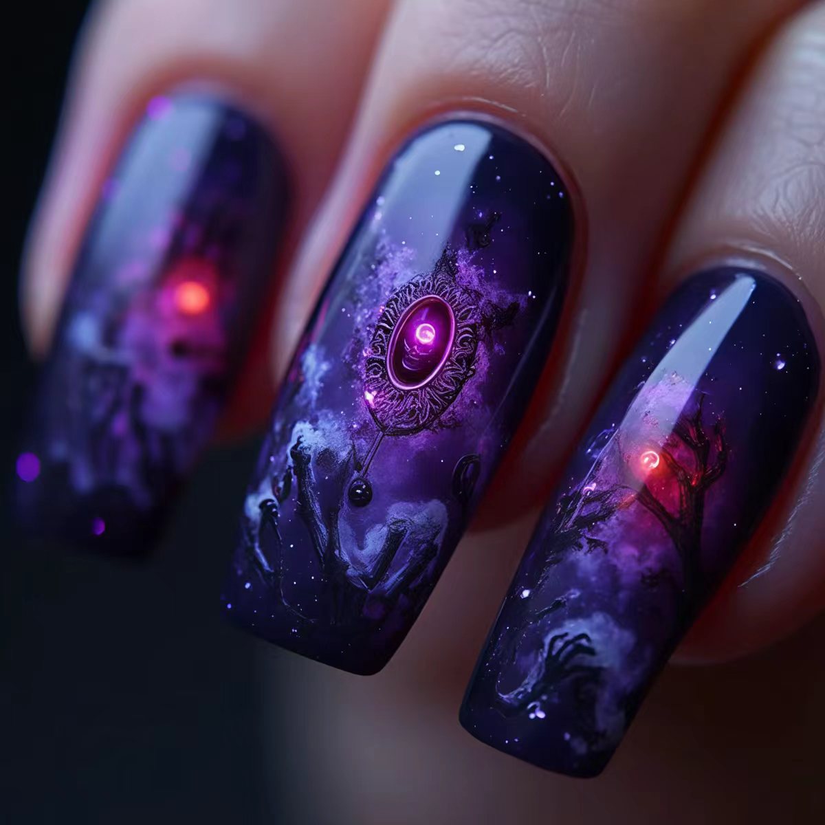 Kreatives und Mystisches Nageldesign Brehn