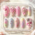 Künstlerisches Press-On-Nagelset mit floralen und grafischen Designs Brehn