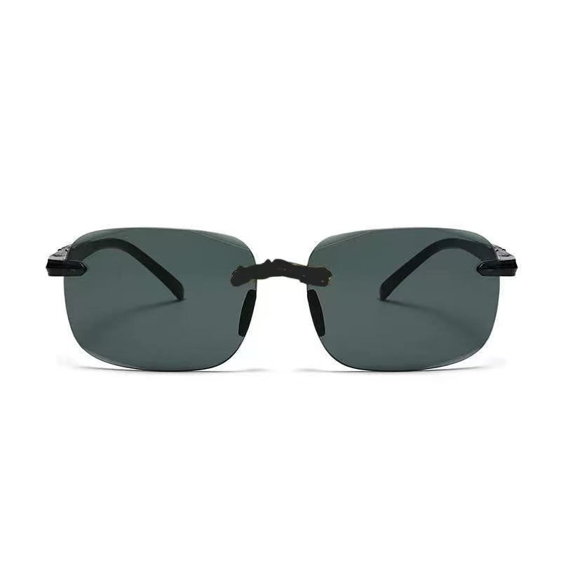 Stylische Übergroße Schild Sonnenbrille Brehn