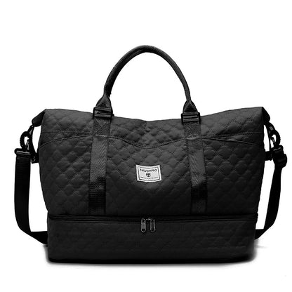 Stilvolle gesteppt Reis-Duffle Brehn