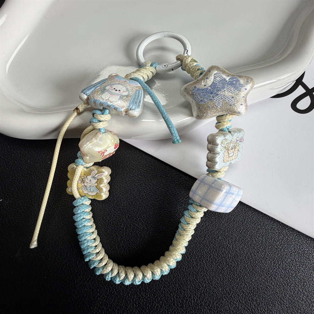 Verspielte Perlencharme-Handyband Brehn 1790134944