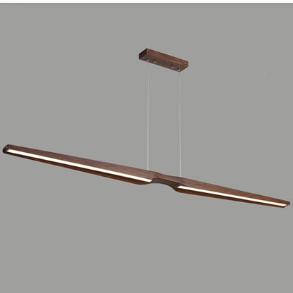 Moderne Holz Pendelleuchte