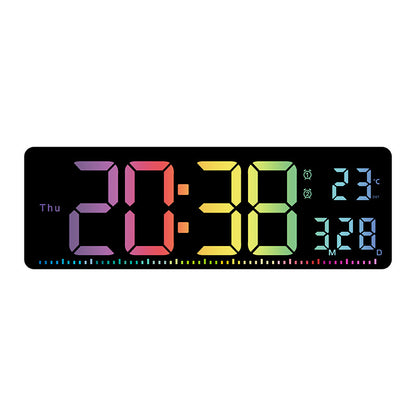 Digitale LED-Wanduhren Brehn