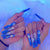 Kunstnagelset mit eleganten 3D-Blumenmotiven und Glitzerakzenten Brehn