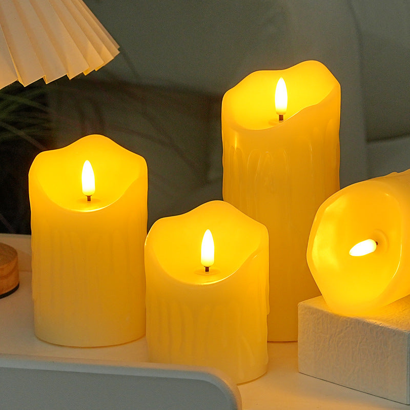 LED Flammenlose Kerze