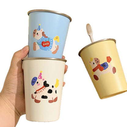 Trinkbecher mit Lustigem Kuhdesign Brehn