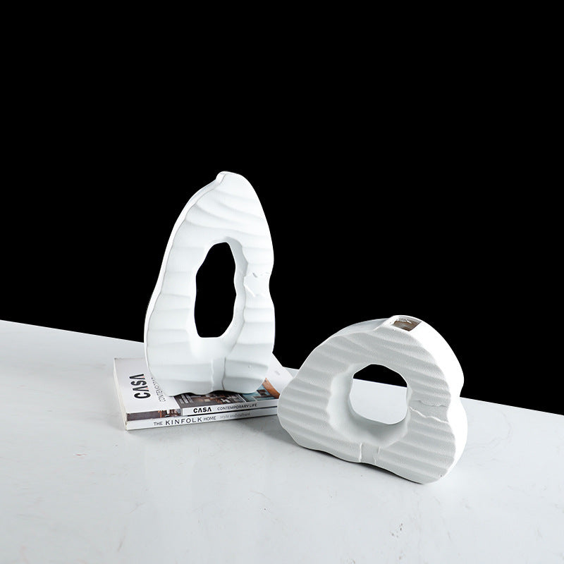 Dekorative moderne Steinskulptur