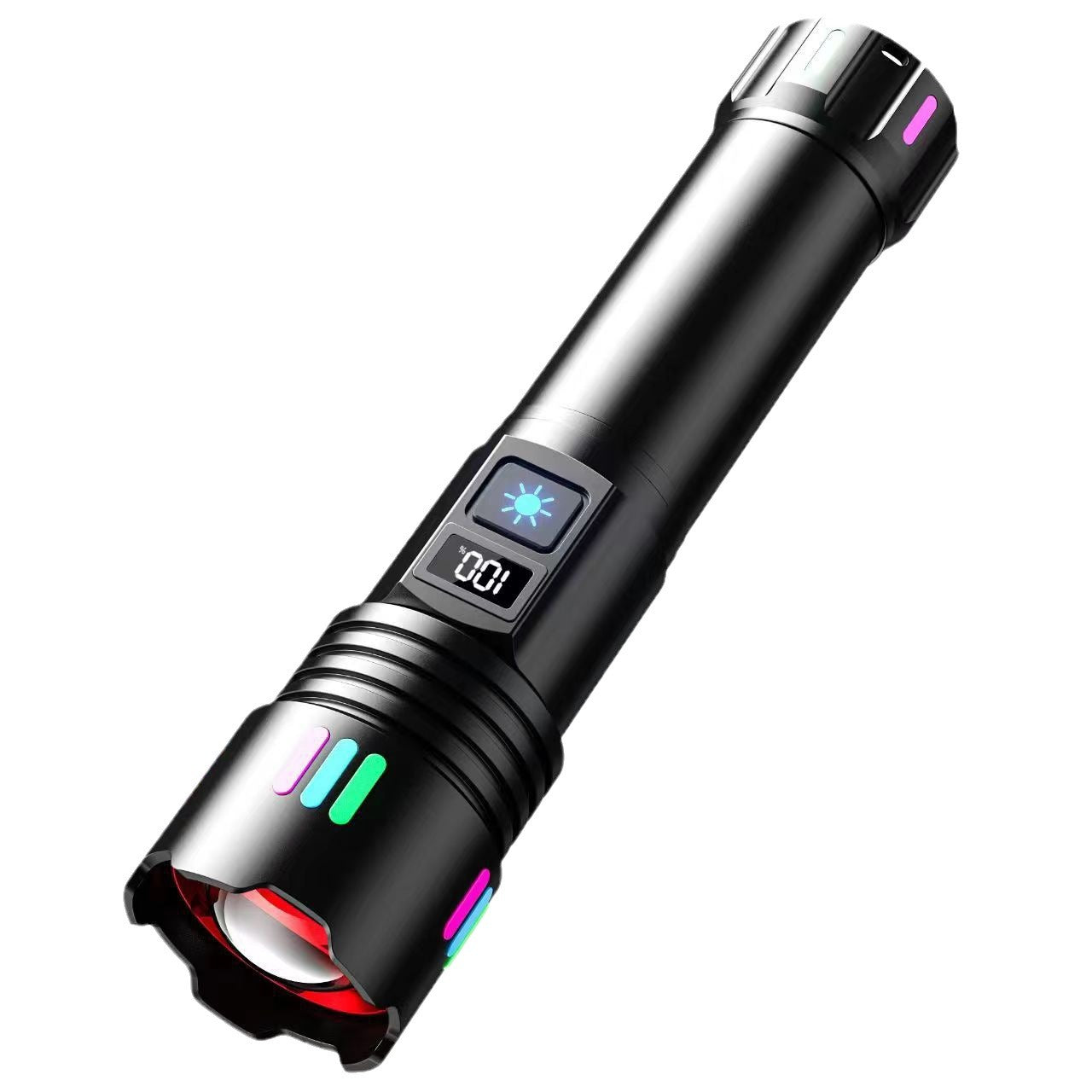 Hochleistungs-Wiederaufladbare LED-Taschenlampe mit einstellbaren Modi Brehn