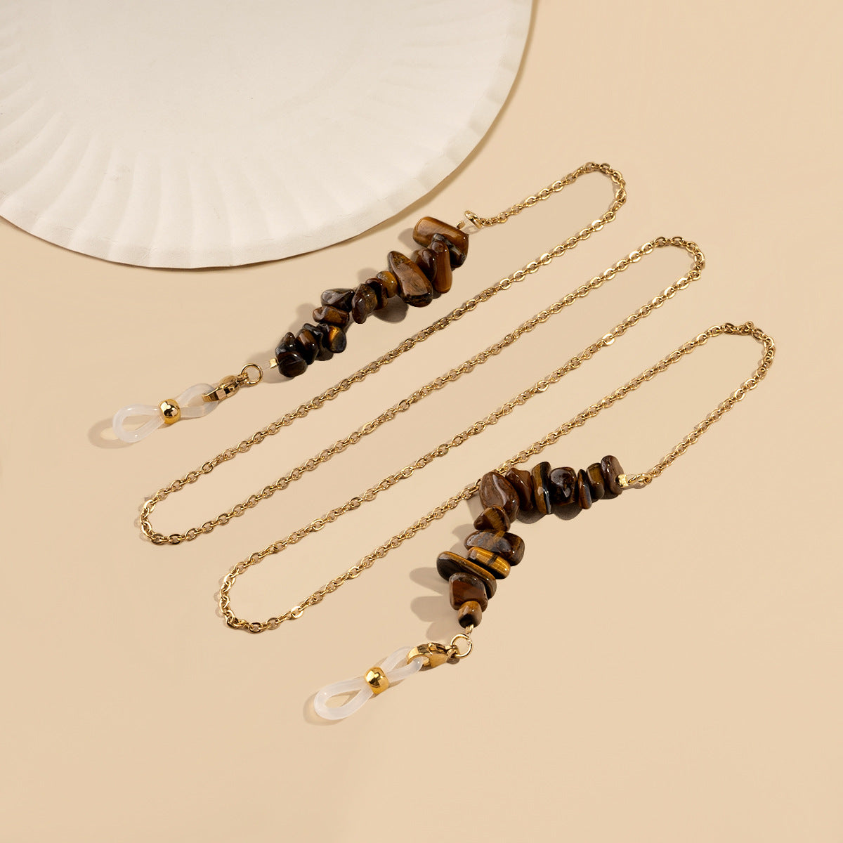 Gem-Accent Brille Kette Brehn