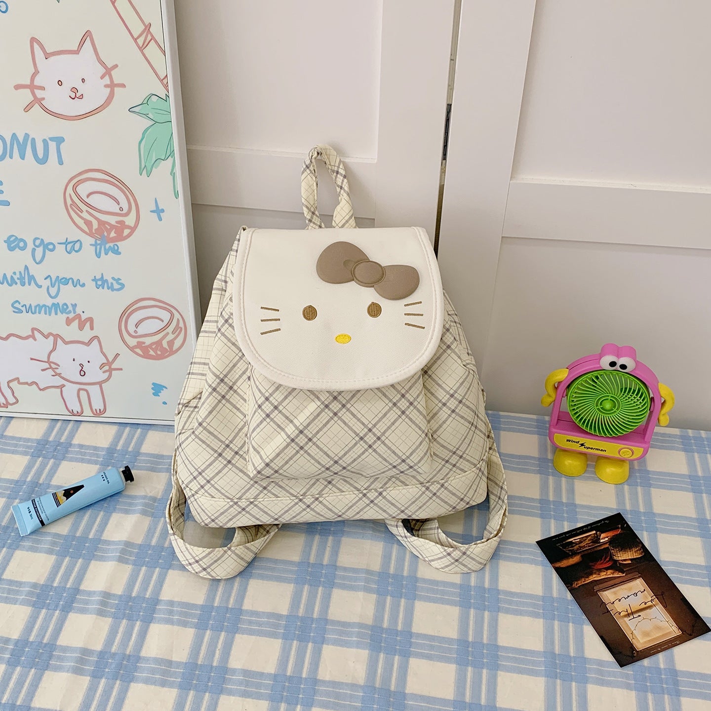 Niedlicher Charakter-Themen-Schulrucksack