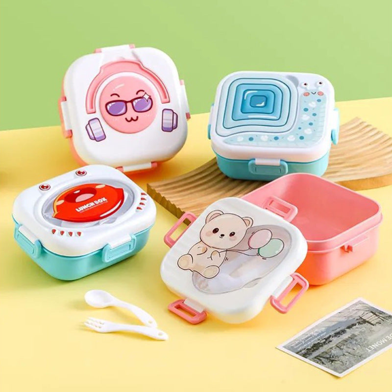 Verspielt Charakter Lunchbox