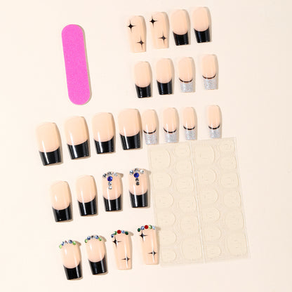 Glamoröse dekorative Acryl-Nagelkunstverlängerungen Brehn