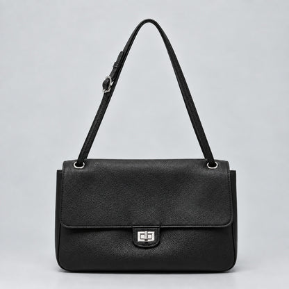 Elegante Leder Schulterhandtasche