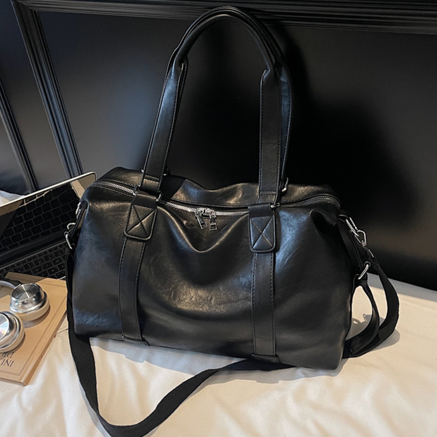 Elegante Laptoptasche Im Vintage-Stil Brehn