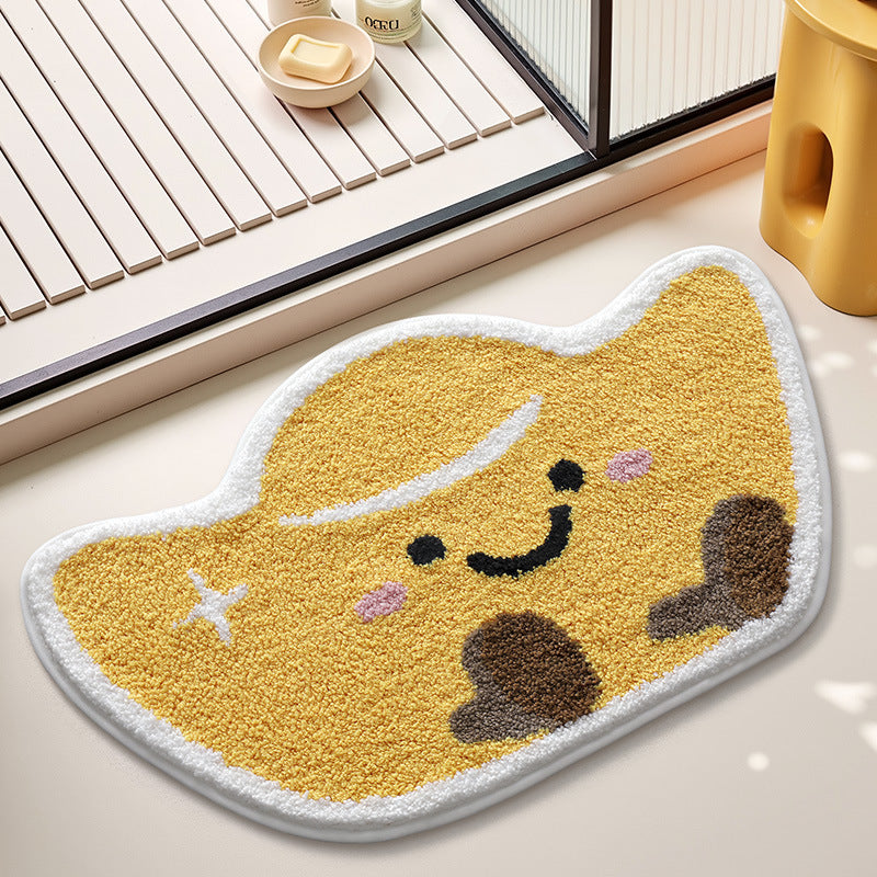 Süße Citrusfrüchte Design Badmatte Brehn