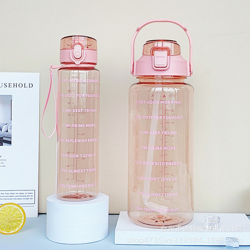 Damen Motivierende Trinkflasche Brehn