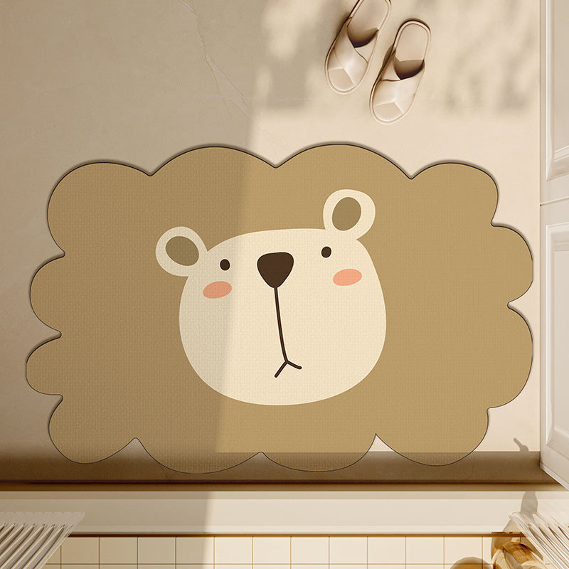 Adorable Tier-Themen Badteppich Brehn