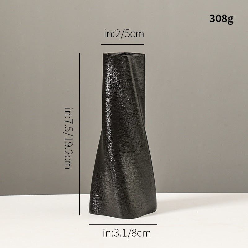 Moderne abstrakte dekorative Keramikvase