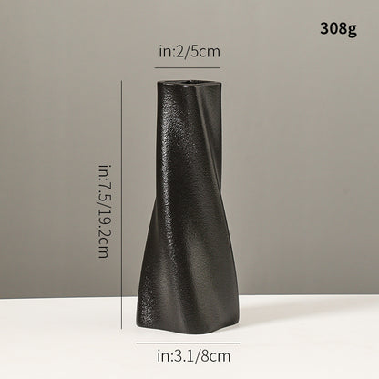Moderne abstrakte dekorative Keramikvase