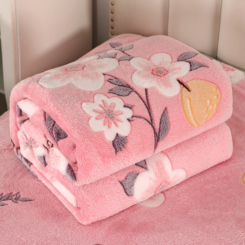 Damen Kuschelige Fleece-Decke mit Dinosaurier-Motiv Brehn