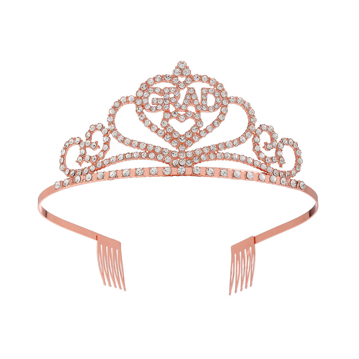 Damen Dekorative Kristall-Tiara Brehn
