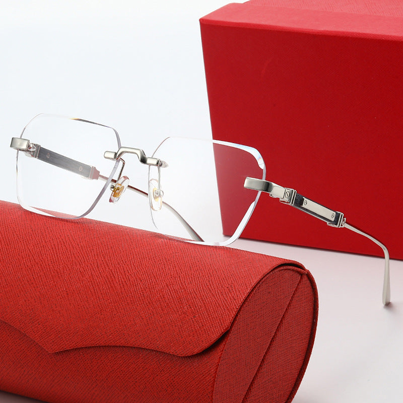Damen modische Sonnenbrille mit stylischem quadratischen Rahmen Brehn