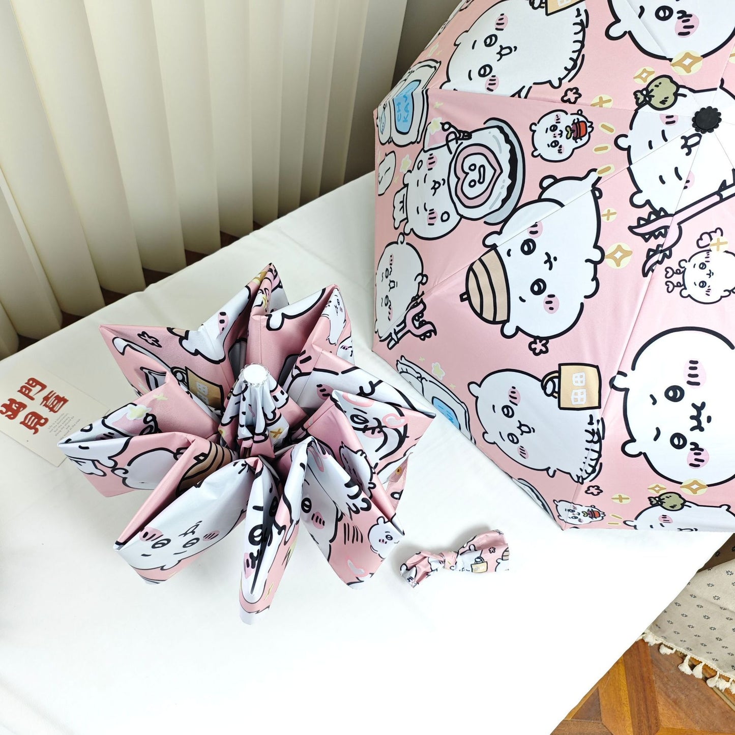 Damen Faltbarer Regenschirm mit humorvollem Tierdesign Brehn
