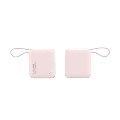 Kompakte Powerbank mit Schnellladefunktion und Trageband Brehn