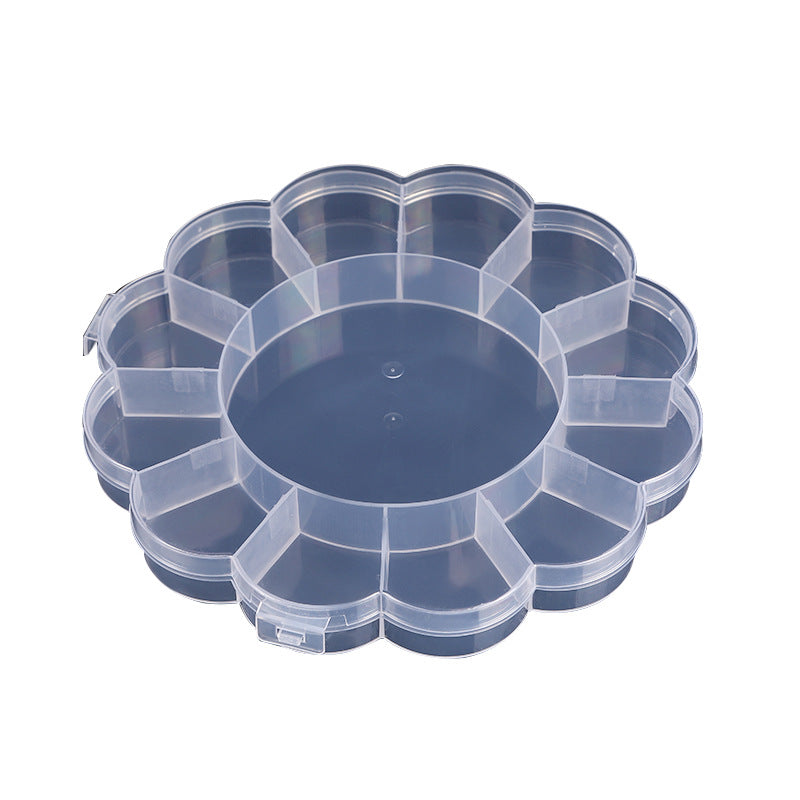 Blumenförmiger Multi-Compartment Aufbewahrungsorganisator Brehn