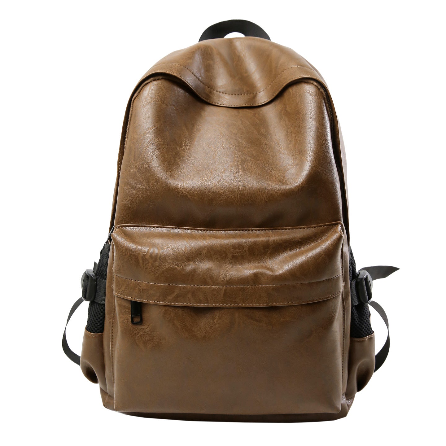 Stylischer lässiger Leder-Rucksack