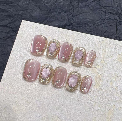 Chic Press-On Nail Art Set Brehn