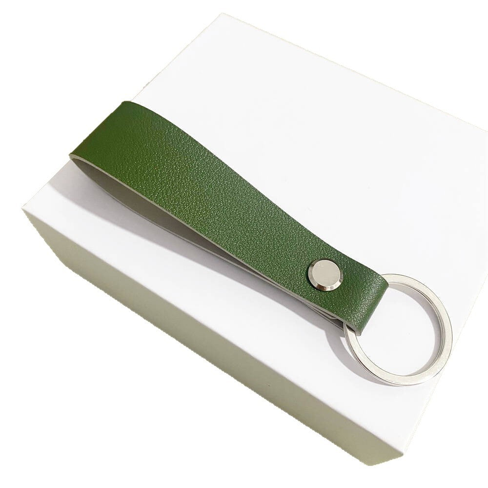Premium Leder Schlüsselanhänger Halter Brehn