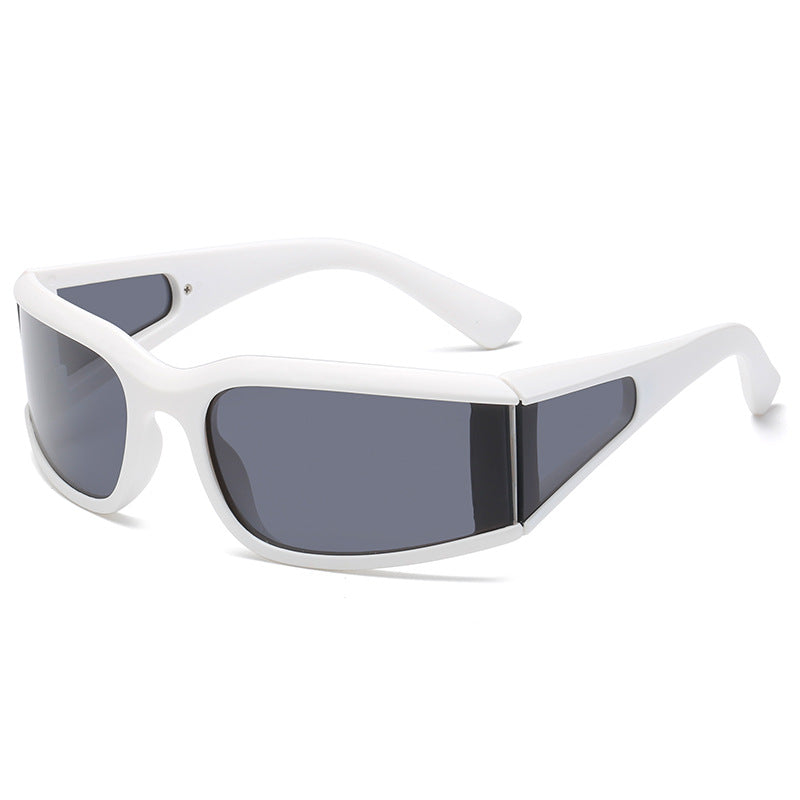 Damen Sportsonnenbrille mit besonders ergonomischem Design und seitlichem Blendschutz Brehn
