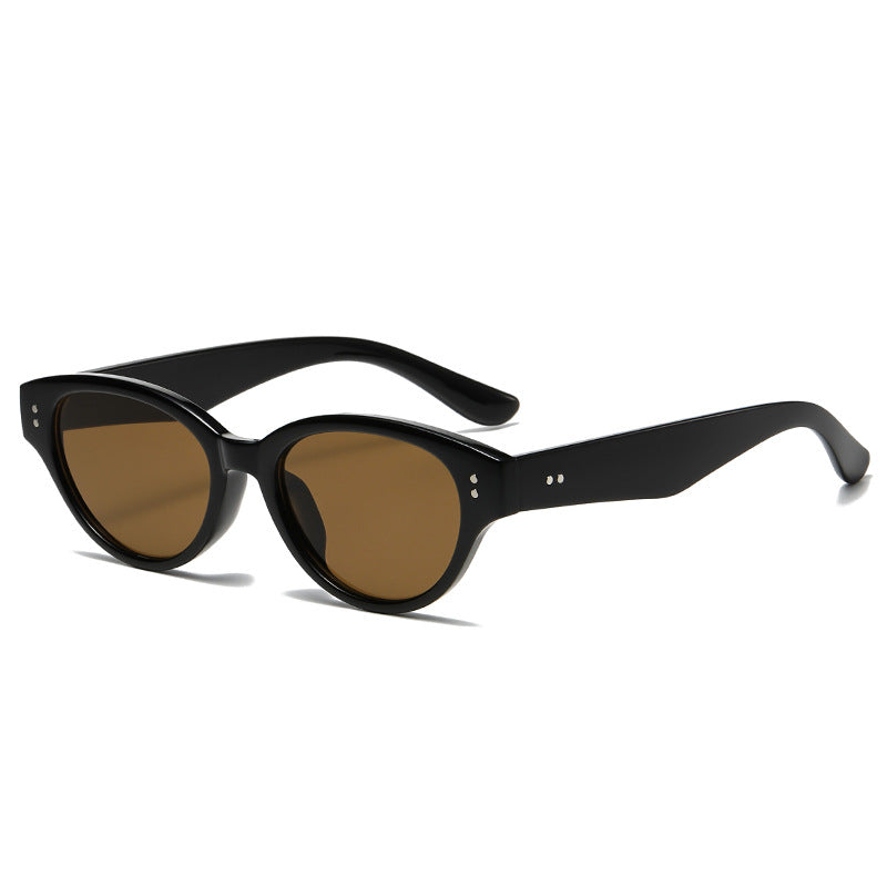 Damen stilvolle Sonnenbrille im trendigen Retro-Stil Brehn