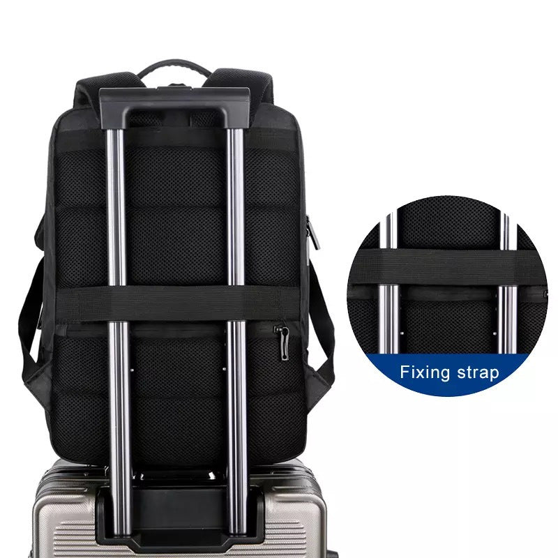 Eleganter Business-Rucksack mit Verstärktem Schutzsystem Brehn