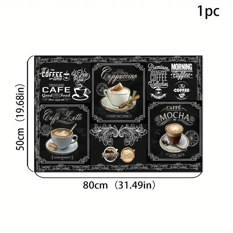 Kaffee Bar Küchenteppich Brehn