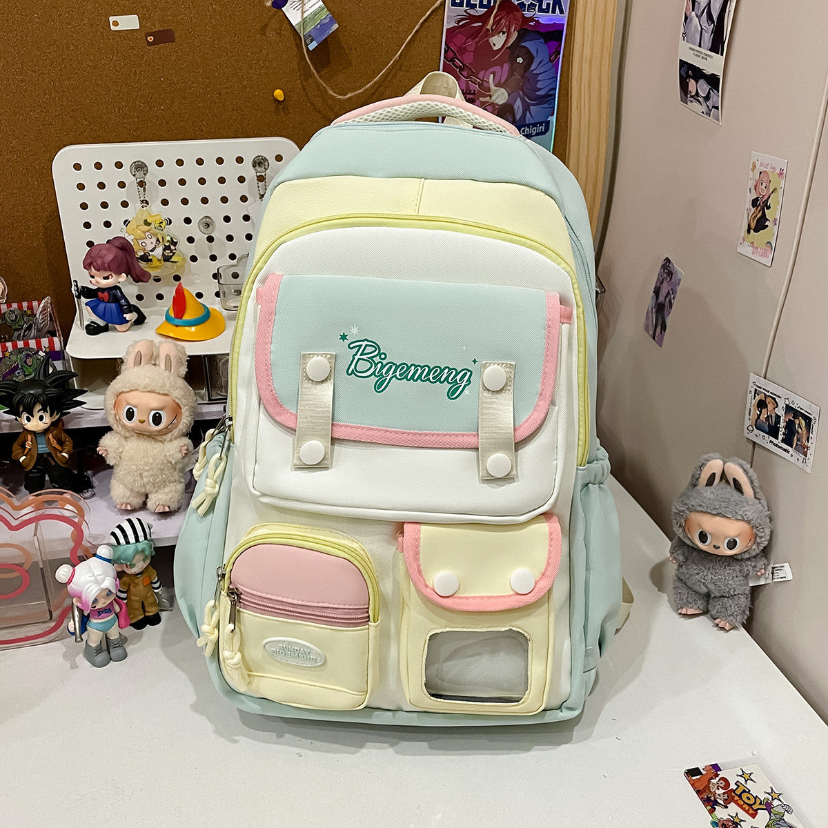 Vielseitiger Multi-Taschen Schulrucksack Brehn