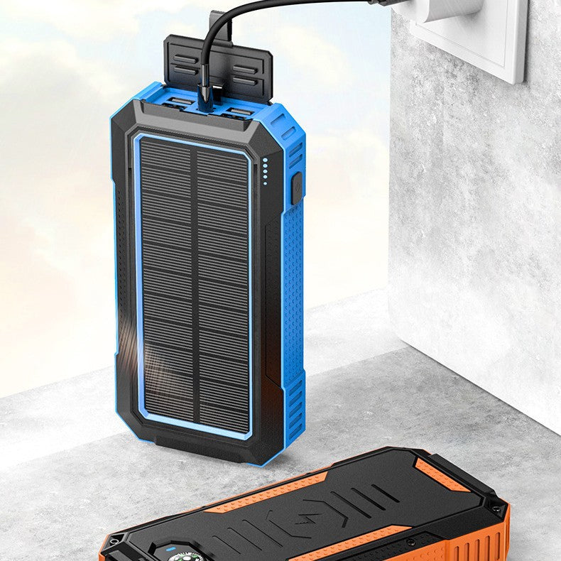 Robuste Outdoor-Powerbank mit Integrierter Schnellladefunktion und Led-Anzeige Brehn