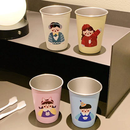 Spaßiger Trinkbecher mit Fröhlichem Kinderdesign Brehn