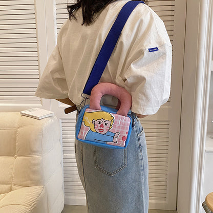 Fun Cartoon Charakter Schultertasche