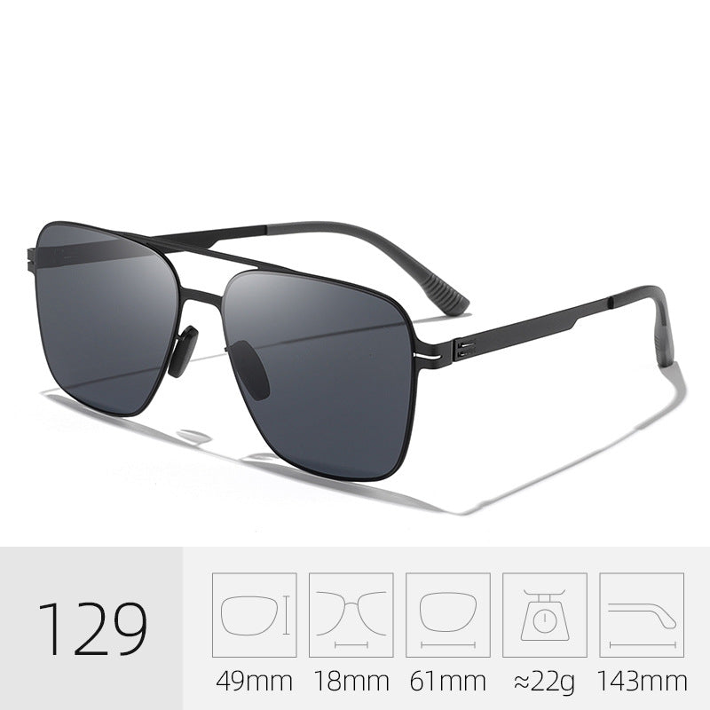 Premium Breite Rahmen Sonnenbrille Brehn