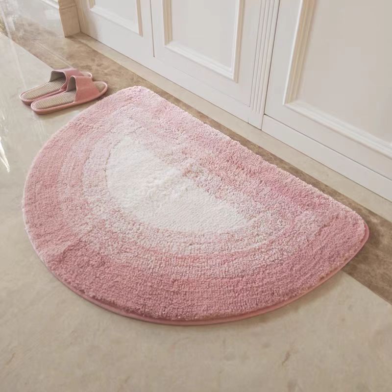 Plüschige rutschfeste Memory Foam Badmatte mit süßem Fischmuster