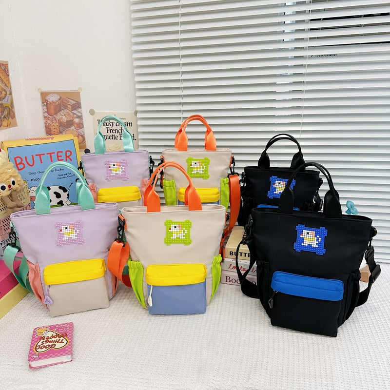 Mini-Handtasche mit Bunten Akzenten und Praktischem Tragesystem Brehn