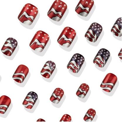 Patriotisches Nageldesign Brehn 1789915083