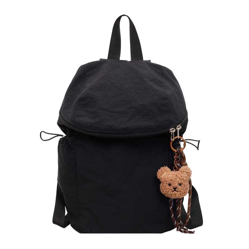 Lässiger Weicher Stoff Rucksack Brehn
