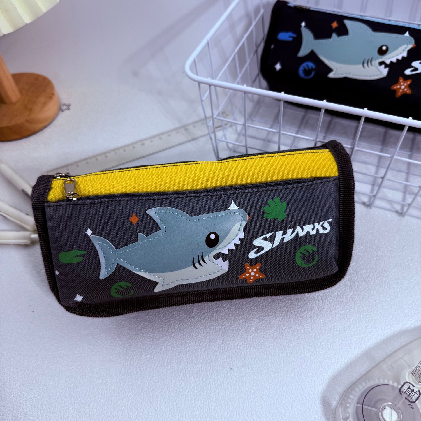 Stylisches Haifisch Design Stiftetui Brehn