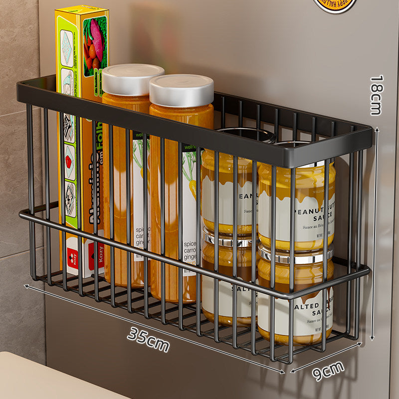 Magnetischer Klebe-Kühlschrank Draht Aufbewahrungskorb Organizer